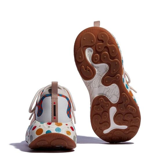 UIN Women's Walking Shoes Casual Travel Sneaker (POLKA DOT CORALS BRAVA III ) - Picture 5 of 10